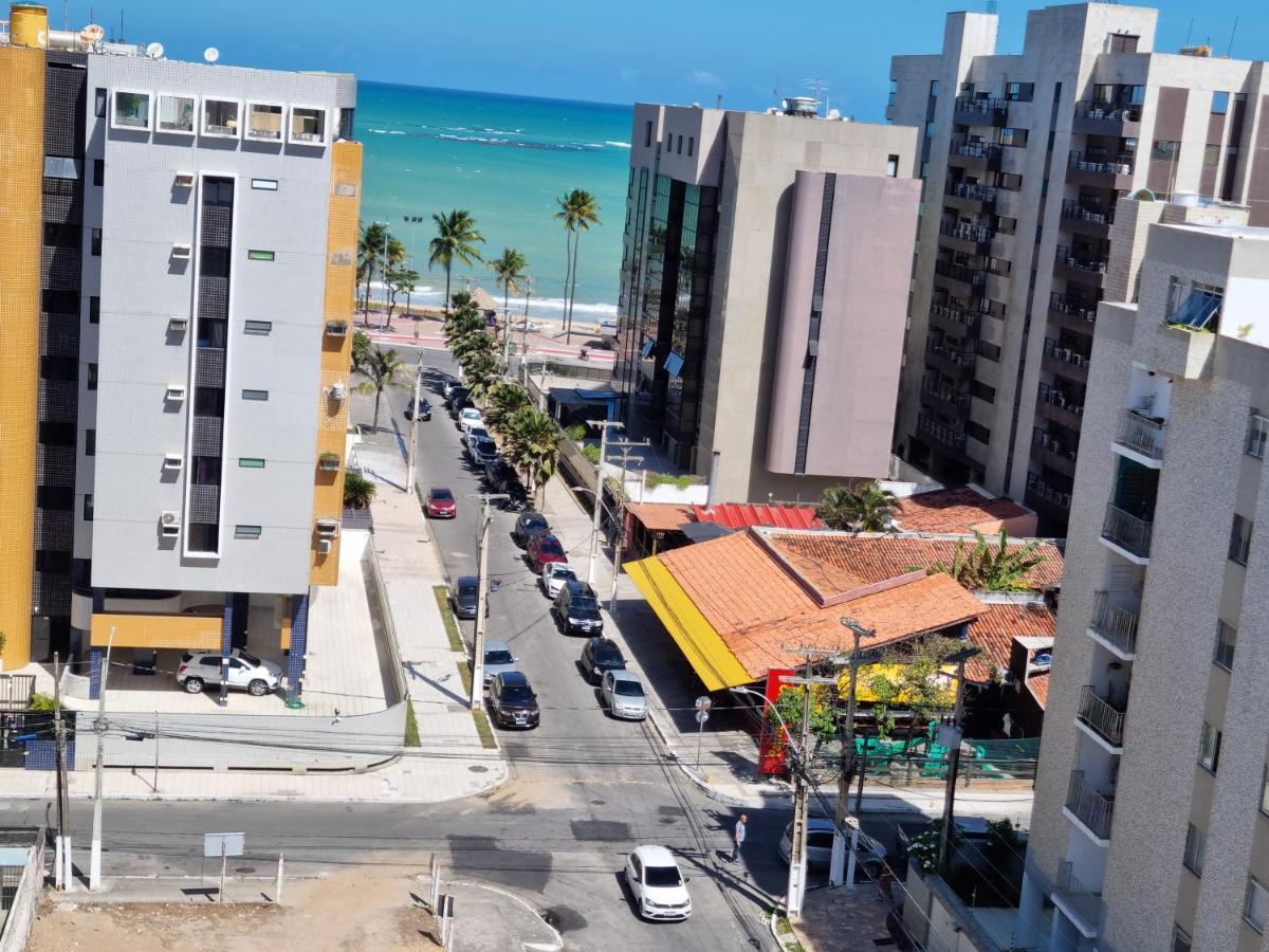 Maceio Ferias - Apto Completo E Totalmente Climatizado A 100M Praia Ngoại thất bức ảnh