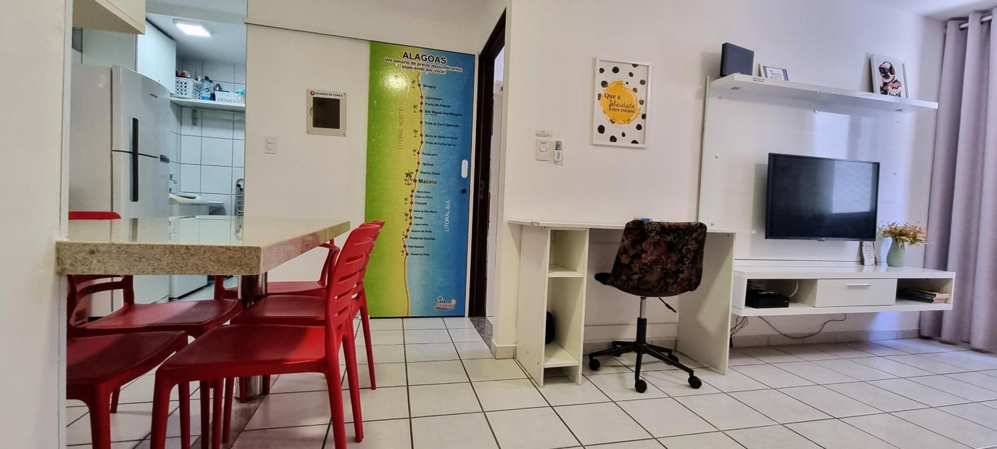 Maceio Ferias - Apto Completo E Totalmente Climatizado A 100M Praia Ngoại thất bức ảnh