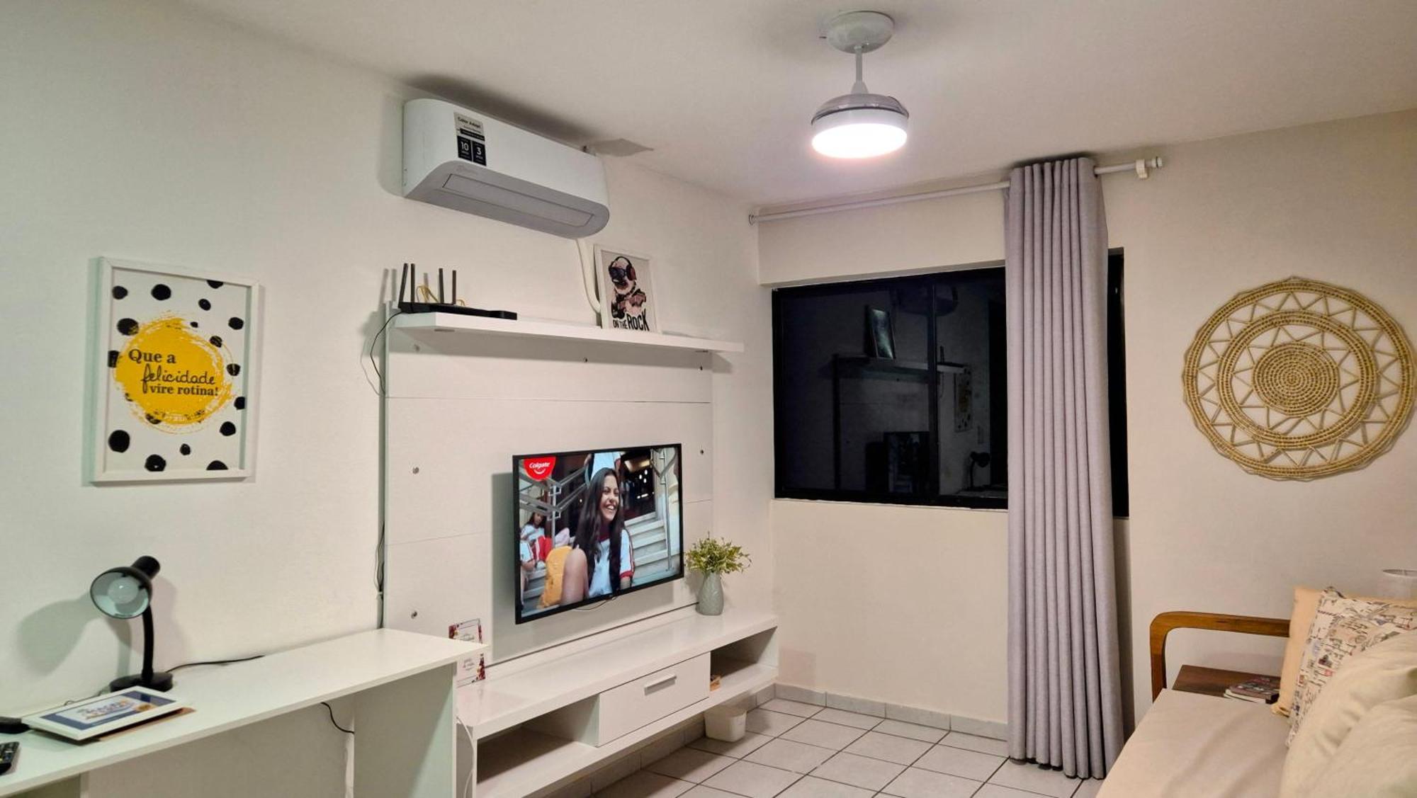 Maceio Ferias - Apto Completo E Totalmente Climatizado A 100M Praia Ngoại thất bức ảnh