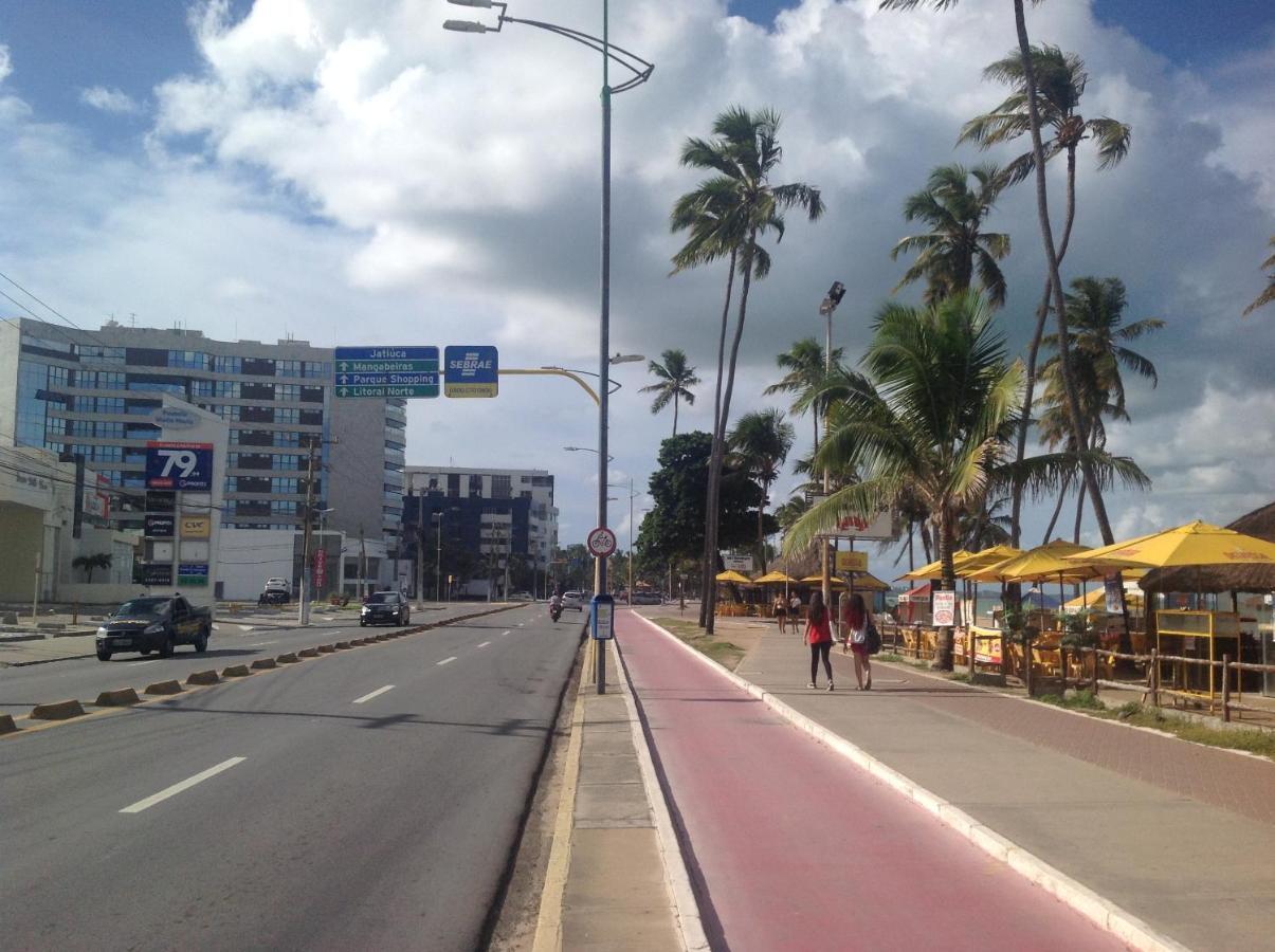 Maceio Ferias - Apto Completo E Totalmente Climatizado A 100M Praia Ngoại thất bức ảnh