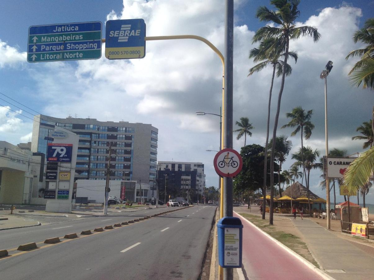 Maceio Ferias - Apto Completo E Totalmente Climatizado A 100M Praia Ngoại thất bức ảnh